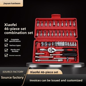 Bộ bảo dưỡng tự động 46 Bộ dụng cụ phần cứng gia dụng nhỏ kết hợp bộ phụ kiện xe máy phụ kiện công cụ điện - Product Image 5