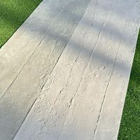 Panneaux en béton à joint sans soudure, pierre artificielle imperméable et ignifuge, revêtement en pierre artificielle PU, utilisation extérieure, taille personnalisable