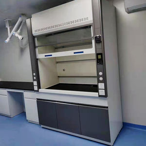 ตู้เก็บควันและตู้เก็บแก๊สเหล็กเฟอร์นิเจอร์ห้องปฏิบัติการเชิงพาณิชย์สารเคมีดีไซน์ทันสมัย - Product Image 2