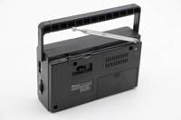 Radio portable multibande haute sensibilité Dongguan Crazy Hot Sale pour la maison en Indonésie, AM FM SW, avec haut-parleur intégré et double batterie FM-0084