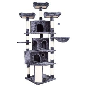 Custom Wholesale Multi Style Cat Climbing Activity Cat Tree Tower Large Cat Tree House with Scratching Posts