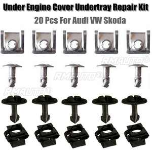 20 pièces/ensemble de vis de fixation du couvercle de boîte de vitesses sous le moteur pour VW Passat B5 pour modèles Audi A4 A6 8D0805960 8D0805121 - Product Image 1