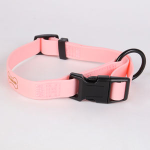 OKEYPETS-Correa de PVC de Color personalizado, resistente a la tracción, hebilla de Metal Premium, Collar para perro - Product Image 2