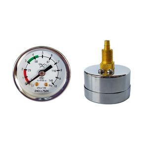 เกจวัดความดันอากาศ40มม. หน้าปัด145 <span class=keywords><strong>PSI</strong></span> <span class=keywords><strong>1000</strong></span> kPa - Product Image 1