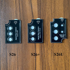 Protector de Pantalla de Lente de Cámara <span class=keywords><strong>3D</strong></span> 5D 9D para Teléfono Móvil <span class=keywords><strong>Samsung</strong></span> S26 S26 Plus S26 Ultra, Película de Lente de Vidrio Templado - Product Image 3