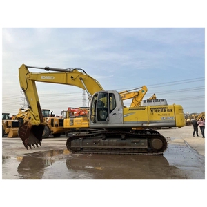 Excavatrices d'occasion KOBELCO SK350D de 35 tonnes pour opérations de couverture de décharges multi-terrains, structure robuste, moteur inclus - Product Image 3