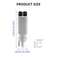 AMS Lite Bambulab Filament Hub untuk Bambu Lab, Sakelar Komponen Lima Arah, Konsumabel, Pencetakan Multi-warna untuk Suku Cadang A1/A1 Mini