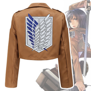 เสื้อแจ็คเก็ตหน่วยสำรวจ Attack On Titan สำหรับผู้ใหญ่ แบบยูนิเซ็กซ์ ชุดคอสเพลย์ ลายปีกแห่งอิสรภาพ - Product Image 1
