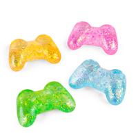 Jouet sensoriel anti-stress en caoutchouc souple en forme de flocon de neige Maltose Ice Squishies pour garçons et filles de 5 à 7 ans, idéal pour les cadeaux de fête