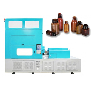 Machine de moulage par injection-soufflage en une étape à grande vitesse HGY200-V4-B pour pots cosmétiques et alimentaires haute transparence en HDPE/PS, garantie 5 ans - Product Image 1