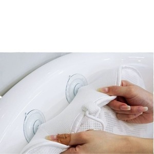 Almohada de masaje 3D con forma de mariposa para el respaldo de la bañera, con ventosas antideslizantes para relajación en el baño - Product Image 5