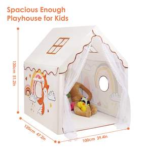 Tienda <span class=keywords><strong>de</strong></span> campaña para niños, animales, tienda <span class=keywords><strong>de</strong></span> juegos para niños pequeños, tienda interior para niños, <span class=keywords><strong>Castillo</strong></span> <span class=keywords><strong>de</strong></span> ensueño, tienda <span class=keywords><strong>de</strong></span> princesa, casa para niños y niñas - Product Image 6