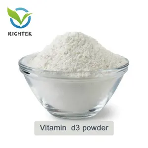 Free-following Powder Hot Selling Richtek 2023 Vitamin D3 Good Quality D3 Powder Off-white or Light Yellow