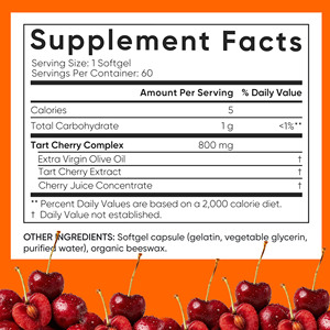 Cápsulas Blandas de Cereza, OEM ODM, Antioxidante Potente que Promueve la Salud Inmunológica, Contiene Concentrado de Jugo de Cereza - Product Image 2