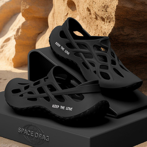 Zuecos de EVA para Hombre, Cobertura Total, Transpirables, con Patrón de Orificios, Suela Antideslizante, para Jardín, Taller, Granja, Tallas 39-47 EU, Protección para los Pies - Product Image 2