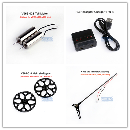 Wltoys V911S RC Helicopter Spare Parts Kit - Reliable Components
