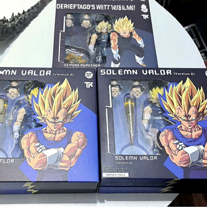 En Stock: Figura de Acción de PVC de Vegeta Majin Super Saiyan SSJ con Daños de Batalla y Poder Máximo de Black Hole Toys TK - Modelo de Juguete de Anime, Regalos - Product Image 2