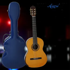 Aiersi marque haute qualité <span class=keywords><strong>fibre</strong></span> <span class=keywords><strong>de</strong></span> <span class=keywords><strong>verre</strong></span> étui pour <span class=keywords><strong>guitare</strong></span> couleur étui pour instruments <span class=keywords><strong>de</strong></span> musique en gros fabriqué en Chine avec roue sac <span class=keywords><strong>de</strong></span> transport - Product Image 1