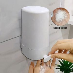 Adjustable Wall-Mounted <b>Soap</b> Grinder Waterproof Refillable Dispenser for Bathroom & Kitchen <b>Set</b> for Convenient Daily Use - Product Image 1