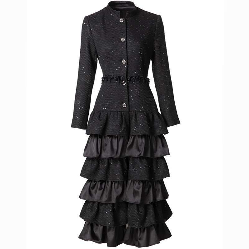 Shop High-Quality Long Black Dress Coat Womens for 2025