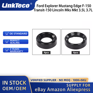 Linkteco ชุดปะเก็นฝาครอบวาล์วสำหรับ <span class=keywords><strong>Ford</strong></span> Explorer Mustang EDGE F-150 Transit-150ลินคอล์น MKS MKT 3.5L 3.7L 2011-2020 STX <span class=keywords><strong>XL</strong></span> XLT - Product Image 4