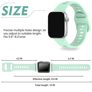Nueva Correa de Silicona Upro para Apple Watch 7/8/9/10 Ultra 2 49mm, Correa Deportiva de Silicona Suave, Accesorios para iWatch - Product Image 3