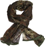 Vente en gros personnalisé Sniper Veil Camo Tricoté Maille Net Écharpe Respirant Formelle Chasse Camping Sauvage Photographie Activités de Plein Air