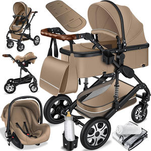 Cochecito de Bebé de Lujo de Alta Calidad en Oferta, 3 en <span class=keywords><strong>1</strong></span> con Asiento de Auto, Sistema de Viaje Multifuncional de Alta Gama - Product Image 1