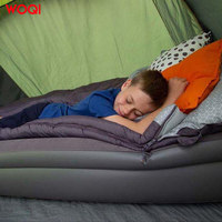 WOQI Portable grande taille trois personnes automatique gonflable lit court sac à dos Camping coussin d'air gonflable coussin de sommeil