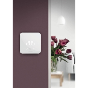 FantiniCosmi C800WIFIQ <b>Smart</b> Home Heater Square Touchscreen WiFi Chronothermostat - Product Image 4