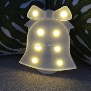 LED Marquee Night Unicorn Light Environmental Bell Lights for Home Bar Festival Birthday Party Wedding Decorative