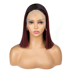 Pelucas Sintéticas Lisas de Colores Económicas <span class=keywords><strong>para</strong></span> Disfraces, Carnaval/Halloween, Hechas a Máquina, Sin Pegamento, Semi-Elásticas - Product Image 2