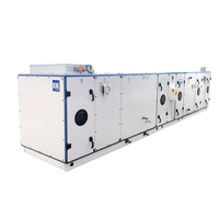 Système de CVC à haut rendement contrôlé à distance Refroidi à l'eau Expansion directe AHU Air Handling Units Floor Standing for Large Air
