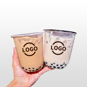 Wholesale Disposable 16oz Plastic Milk <strong>Tea</strong> <strong>Cups</strong> With Lids Sealed <strong>Cups</strong> For <strong>Tea</strong> Coffee And Beverages