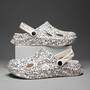 2023 Mới Sandal Tùy Chỉnh Phong Cách Nhanh Chóng Làm Khô Không-Trượt Người Đàn Ông Phụ Nữ Vườn Giày Trọng Lượng Nhẹ Làm Xốp Runner EVA Mùa Hè Dép - Product Image 1