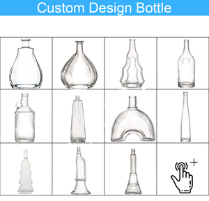 <span class=keywords><strong>Bouteille</strong></span> en verre <span class=keywords><strong>de</strong></span> 750ml pour vodka whisky <span class=keywords><strong>rhum</strong></span> vin <span class=keywords><strong>bouteille</strong></span> en verre <span class=keywords><strong>de</strong></span> bonne qualité personnalisée pour la liqueur - Product Image 6