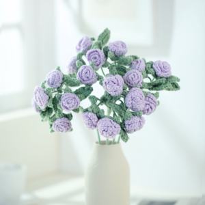 <span class=keywords><strong>Flores</strong></span> <span class=keywords><strong>de</strong></span> <span class=keywords><strong>hilo</strong></span> <span class=keywords><strong>de</strong></span> <span class=keywords><strong>lana</strong></span> tejidas a mano <span class=keywords><strong>Flores</strong></span> rosas <span class=keywords><strong>de</strong></span> ganchillo artificiales para ramo <span class=keywords><strong>de</strong></span> bricolaje - Product Image 3