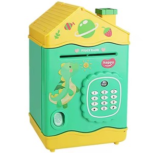 Trẻ Em Tự Động Điện Tử Con Heo Đất Ngân Hàng Đồ Chơi <span class=keywords><strong>DSM</strong></span>-6889 Mật Khẩu & Vân Tay Mở Khóa ATM Đồng Xu Tiền Ngân Hàng Máy Cho Trẻ Em - Product Image 5