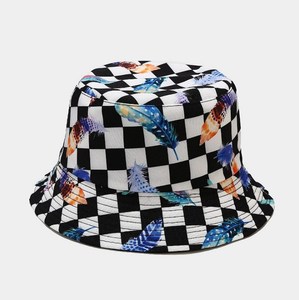 2021 <strong>Cheap</strong> Custom Floral Printed Fishing <strong>Bucket</strong> Cap Embroidery Reversible <strong>Hat</strong> - Product Image 2