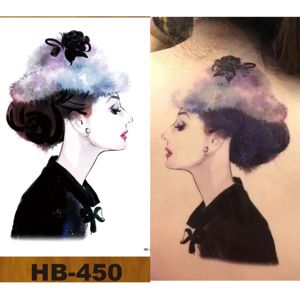 De clase alta varios coloridos atrapasueños diseño temporal búho cuerpo arte tatuaje pegatinas - Product Image 4