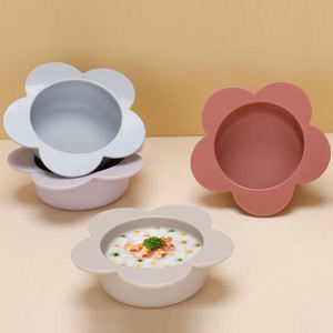 Tazón de Silicona para Bebés con Logotipo Personalizado, Tazón de Alimentación Infantil con Ventosa, Vajilla Infantil de Grado Alimenticio - Product Image 5