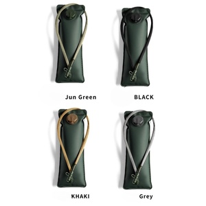 Vintage Style Waterproof 3L Tactical <b>Hydration</b> Pack <b>Backpack</b> with Zipper Closure Polyester for Camping Hiking Cycling Travel - Product Image 5