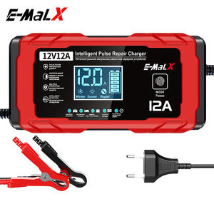 شاحن بطارية نبضي جديد من E-MaLX بقوة <span class=keywords><strong>12</strong></span> فولت و<span class=keywords><strong>12</strong></span> أمبير للدراجات النارية والسيارات مع شهادات CE وFCC وUL - Product Image 1