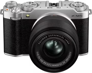 กล้องมิเรอร์เลสแท้ <span class=keywords><strong>FUJIFILM</strong></span> X-M5 พร้อมเลนส์ X.<span class=keywords><strong>C</strong></span> 15-45 มม. F/3.5-5.6 (สีเงิน) ถ่ายวิดีโอ 4K/8K พร้อมระบบกันสั่นภาพอิเล็กทรอนิกส์ - Product Image 1