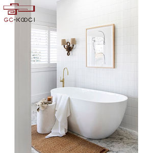 Azulejos de Cerámica de Alta Calidad, Color Blanco Mate, Estilo Kit Kat, para Decoración de Cocina y Baño - Product Image 4