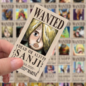 50 Calcomanías Vintage <span class=keywords><strong>de</strong></span> Anime <span class=keywords><strong>de</strong></span> One Piece con los Personajes Nami, Luffy, Zoro, Chopper y Sombrero <span class=keywords><strong>de</strong></span> Paja, Póster <span class=keywords><strong>de</strong></span> los Personajes Principales - Product Image 3