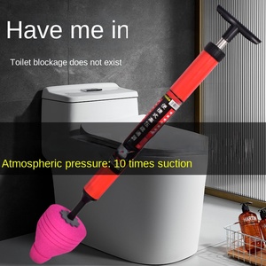 Déboucheur de toilettes en caoutchouc à très haute pression, aspiration puissante, outil universel <span class=keywords><strong>pour</strong></span> les canalisations de salle de bain, ventouses <span class=keywords><strong>pour</strong></span> toilettes - Product Image 3