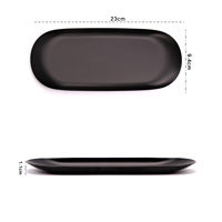 Kit d'entretien de bougies 4-en-1 en acier inoxydable noir mat personnalisé, avec coupe-mèche, éteignoir, bâtonnet de nettoyage et plateau, coffret cadeau, compatible marque privée
