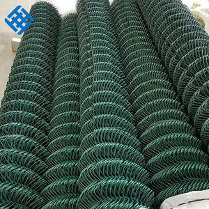 Panel de esgrima de malla de cadena Valla de enlace de cadena galvanizada Malla de alambre de hierro para recintos de zoológico Precio al por mayor de fábrica - Product Image 5