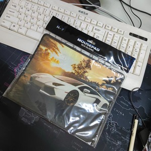 R-7 <b>Mousepad</b> 250x210x2mm Silk Gliding Gaming Fabric Non Toxic Rectangular - Product Image 2